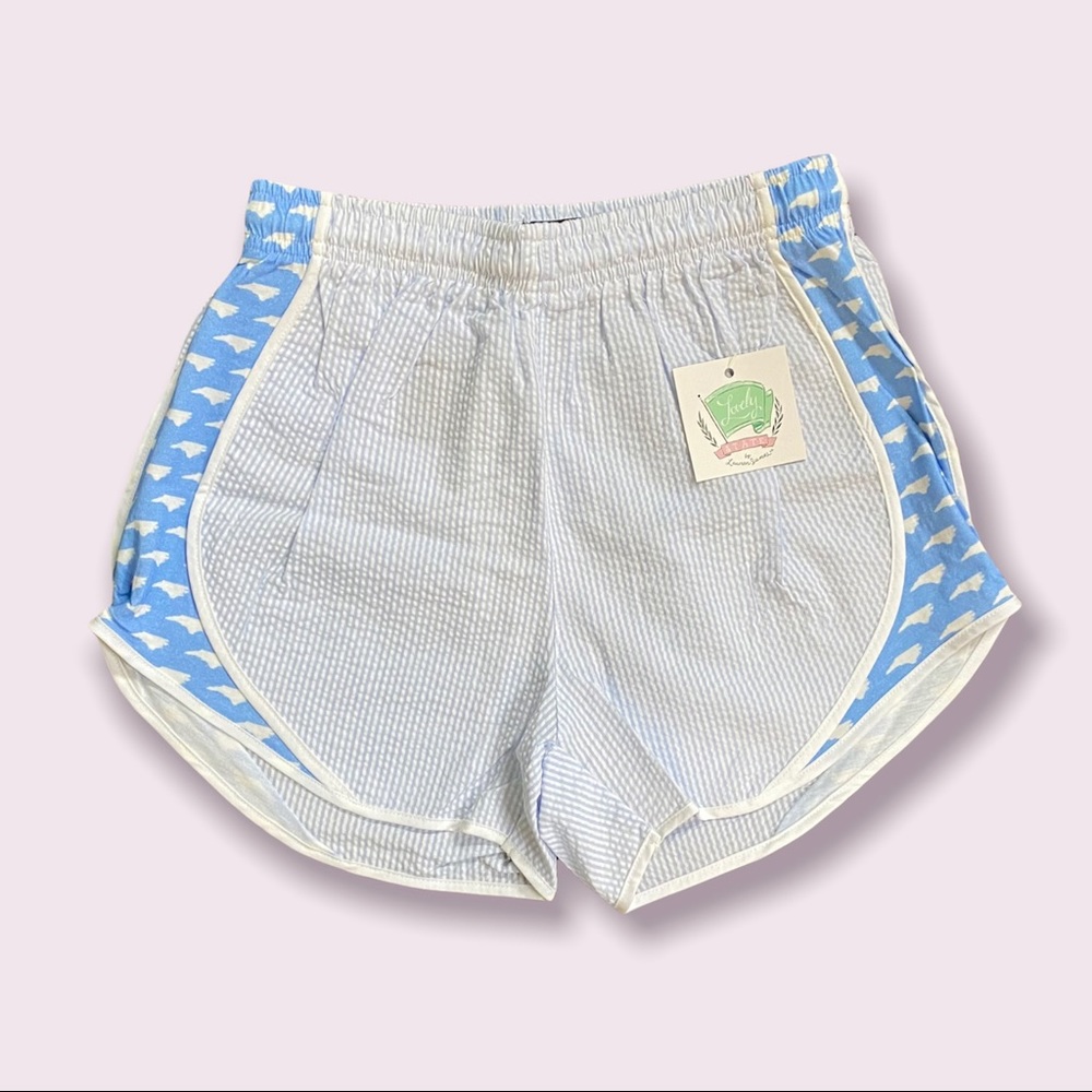 NWT💥Lauren James NC Seersucker Shorts